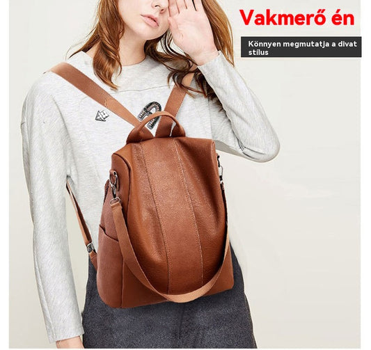 🔥Népszerű termék🔥2025 Új, nagy teljesítményű, puha bőr hátizsák