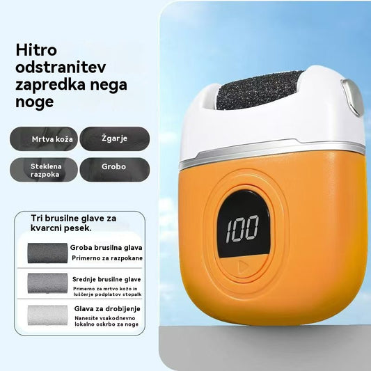 🦶🛁✨🔥Novi električni valjčki za pedikuro, odstranjevanje odmrle kože s pet, električni valjčki za pedikuro