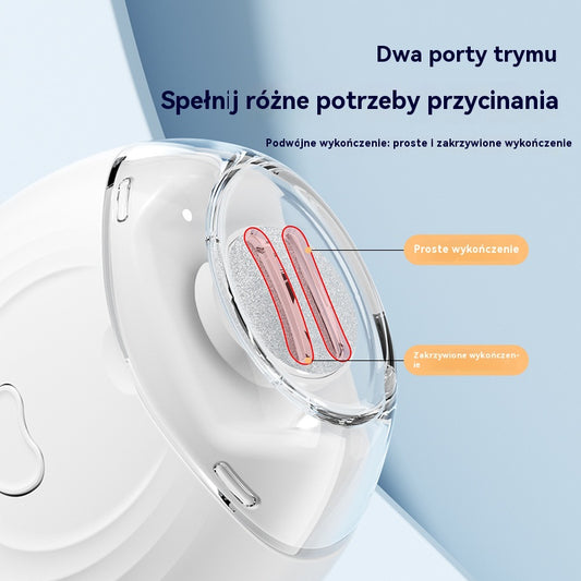 💅 Kup 1, a 1 dostaniesz gratis! ✨ Automatyczny pilnik do paznokci (1 sztuka) do bezpiecznej i delikatnej pielęgnacji paznokci 👶🔧