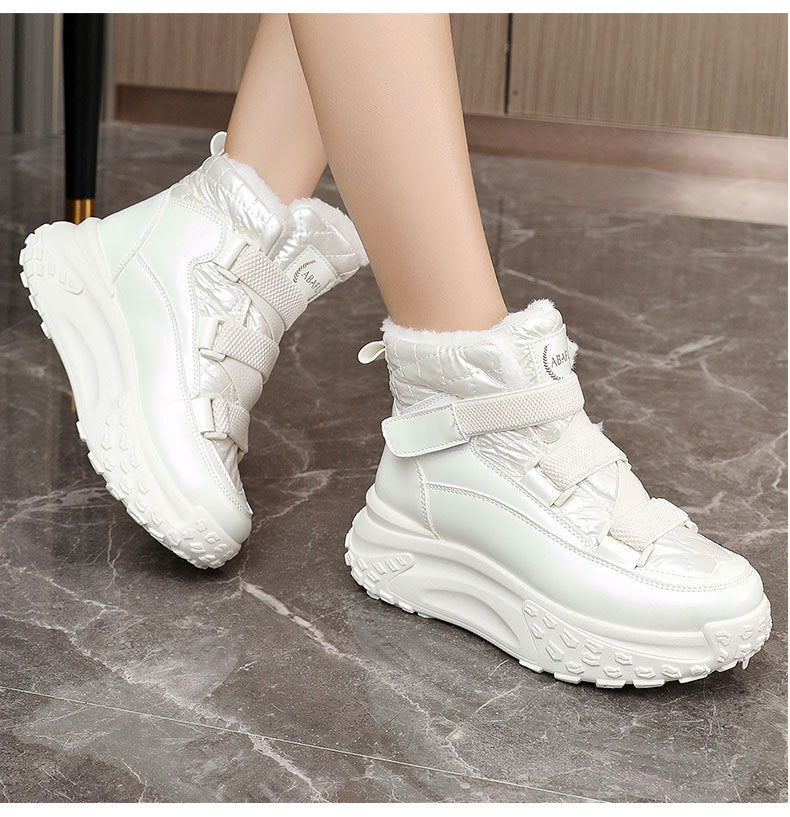 【Nowość 2026】【35-40】✨ Nowe damskie buty na platformie z futerkową podszewką