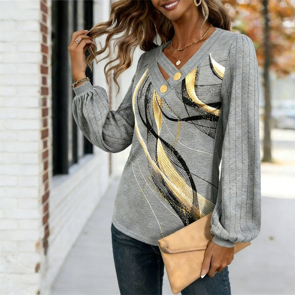 Koszulka z nadrukiem, dzianina termoaktywna, koszulka z długim rękawem-4199902