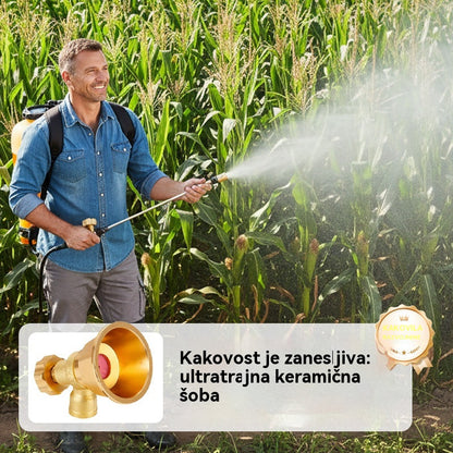 💦【Kupite 1, dobite 1 gratis】Nastavljiva medeninasta namakalna šoba za kmetijsko škropilnico 🌾