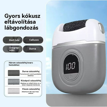 🦶🛁✨ Új elektrós lábcsiszoló, halott bőr eltávolítása a hasadékokból, pedikürhez szánt elektrós lábcsiszoló - 4193744