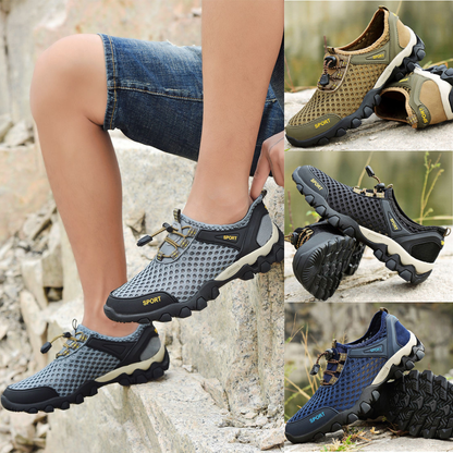 【39-44】😍2025 nyári szabadtéri túracipők Légáteresztő hálós cipők
