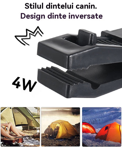 🏡🌿[50 sztuk] Klipsy do mocowania siatki zacieniającej, klipsy do mocowania namiotu