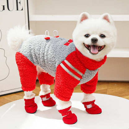 【Vásárolj 1-et, és vigyél még 1-et ingyen】🐶 Puha, szép és meleg kabátok kutyáknak és macskáknak.