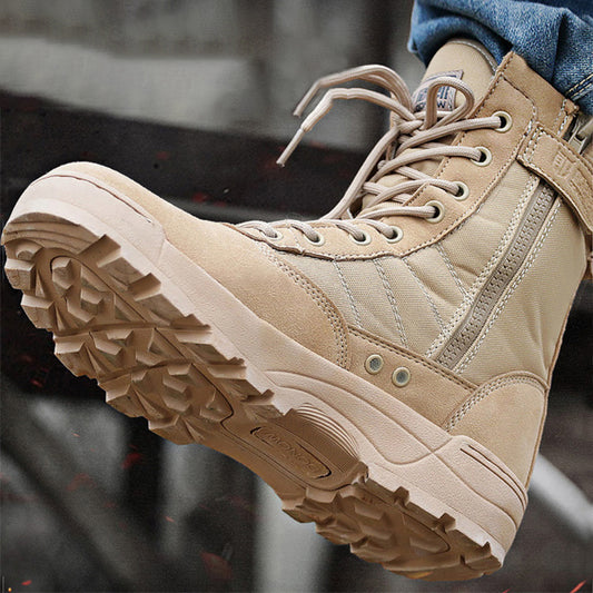 👍😎👍 Visoke taktične vojaške škornje za gorništvo na prostem lahko nosijo moški in ženske