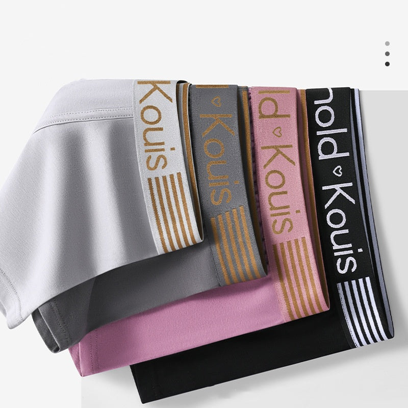 [6 szt.] Miękka i wygodna męska bielizna z czystej bawełny (L-4XL)