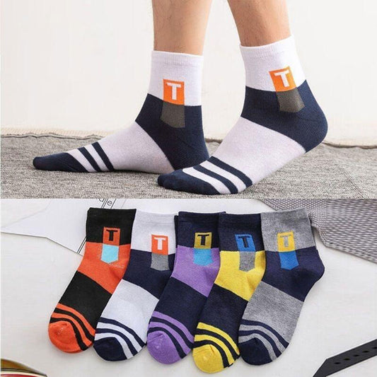 🧦【10 pár】Lélegző, szagálló és izzadságelnyelő sportzokni férfiaknak