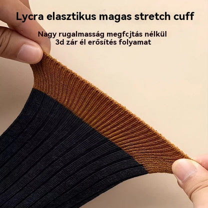 【10 pár】 Férfi izzadságelnyelő, meleg szagtalanító zokni