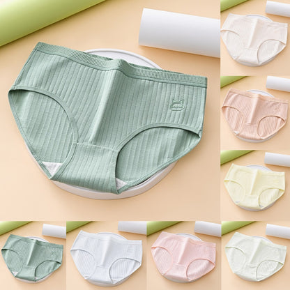 【🔥7 szt.】Prosta i zaawansowana damska bielizna antybakteryjna z wysokim stanem, odpowiednia dla kobiet o wadze 35–90 kg