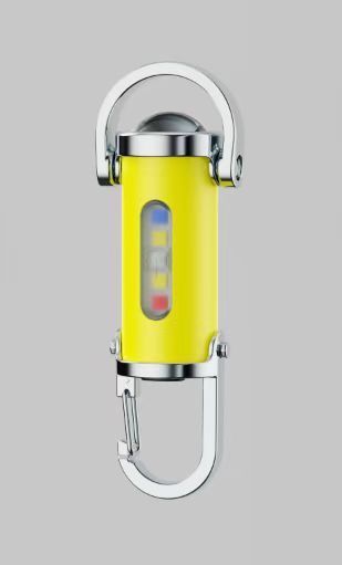 🔥【Vásároljon 1-et, kapjon 1-t ingyen】🔥2 db Szuperfényes, 1200lm-es vízálló mini kulcstartós zseblámpa