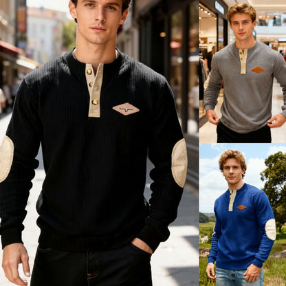 🔥【S–3XL】Nowa męska bluza z długim rękawem, jesień/zima 2026