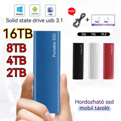 【16TB】Nagy sebességű olvasási és írási SSD tárhely-3870385-U