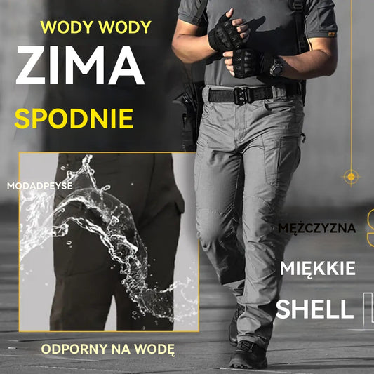 ⏳ 50% ZNIŻKI 🔥Męskie Spodnie Wojskowe Taktyczne, Odporne na Wiatr i Ocieplające