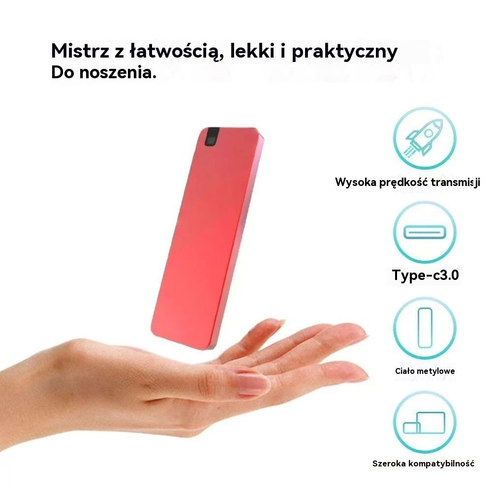 ⚡Szybka wysyłka📦 Dysk twardy USB 3.0 wielofunkcyjny o wysokiej prędkości (srebrny) | Szybkie transfery, duże kompatybilność, bezstresowe magazynowanie 💻