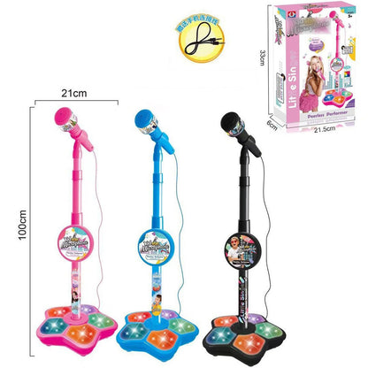 💥🔥Komplet mikrofonov, komplet karaoke naprave z lučko