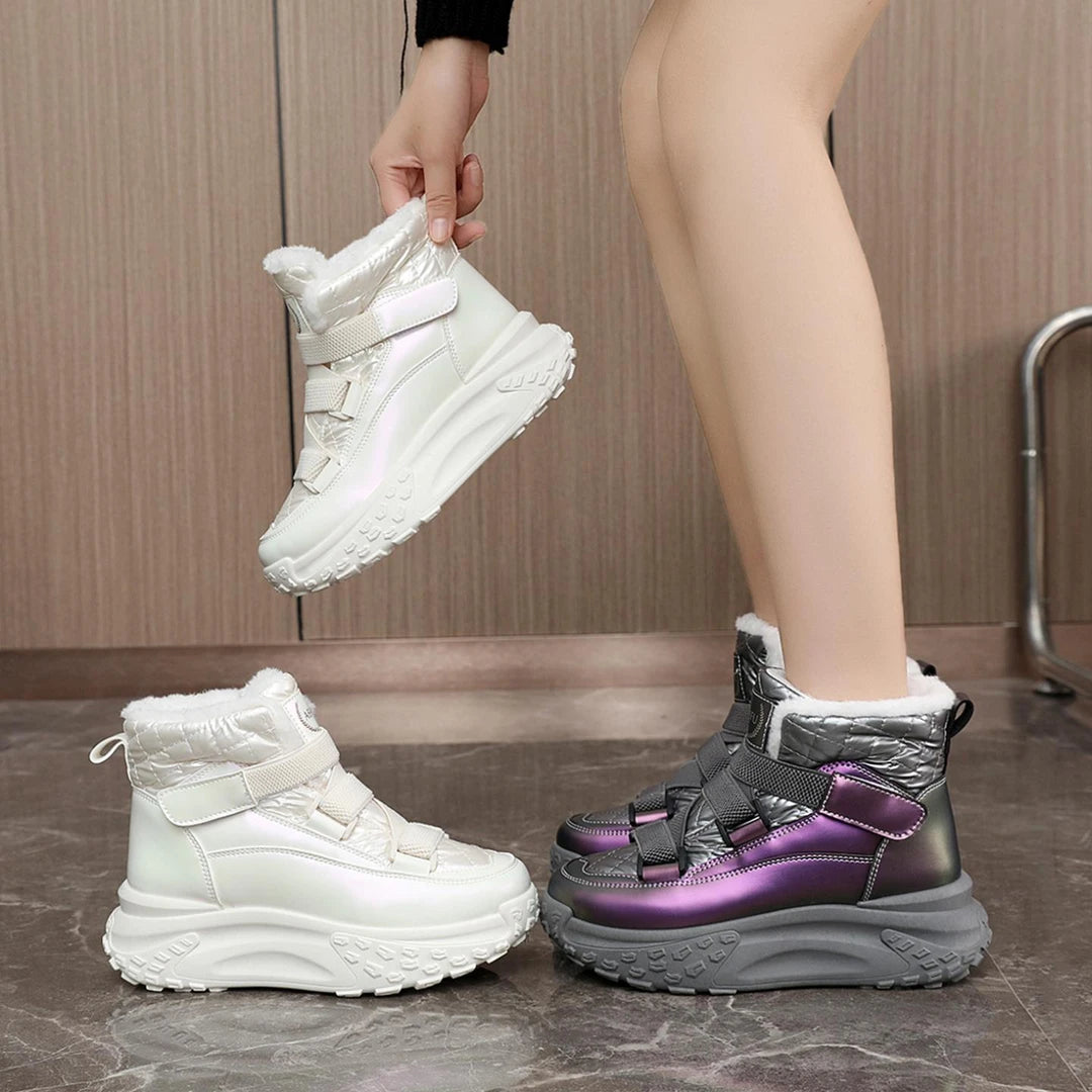 【Nowość 2026】【35-40】✨ Nowe damskie buty na platformie z futerkową podszewką