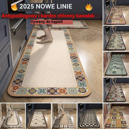 💥💥💥【40*60+40*120cm】Maty antypoślizgowe i bardzo chłonne do kuchni i łazienki