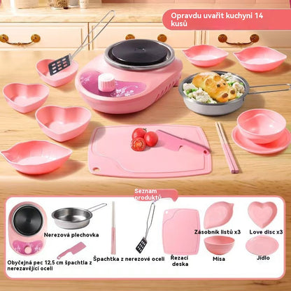 🔥 50% KEDVEZMÉNY! 🎁 Igazi gyerek mini konyhai főzőszett 🍳✨