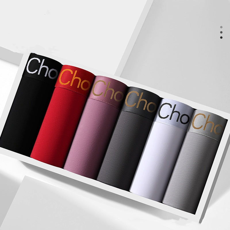 [6 darab] Puha és kényelmes férfi alsónemű tiszta pamutból (L–4XL)