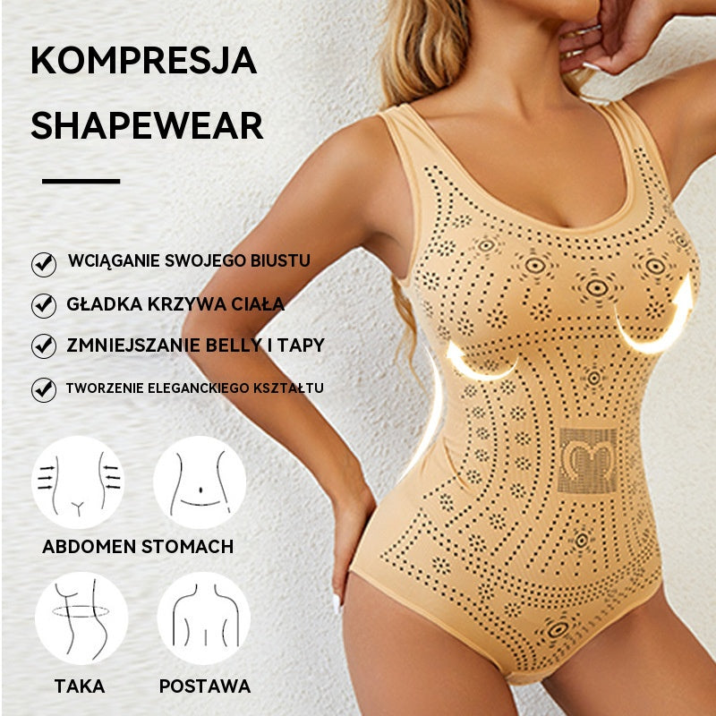 💥Dostępne w kilku rozmiarach - jednoczęściowe body z podniesieniem i wyprofilowaniem bioder