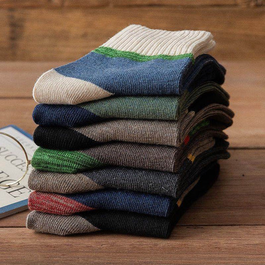 😍🧦 【Kup 10 par, otrzymaj 10 par gratis 】 Ciepłe wełniane skarpetki antybakteryjne i dezodorujące na jesień i zimę