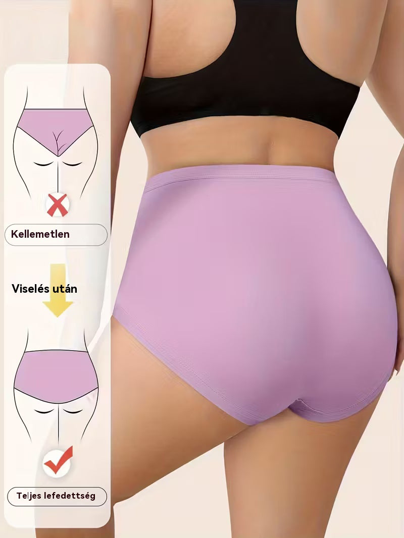【Vásároljon 3-at és kapjon 3-at ingyen】🩲Nagyméretű, magas derekú hasleszorító női alsónemű