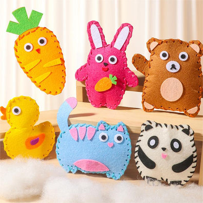 🧵Komplet za šivanje "naredi sam", ročno izdelan, primeren za otroke