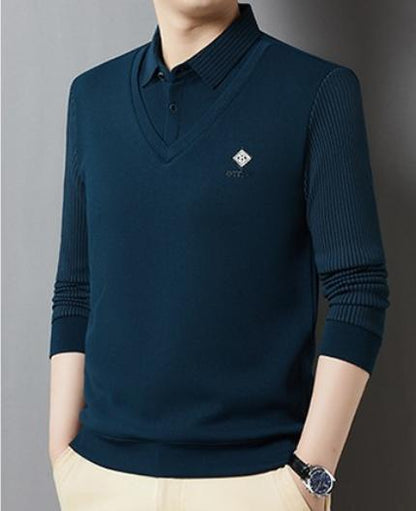 🔥【50% zniżki】【M-4XL】Komplet męski z kaszmiru – Ciepły i elegancki