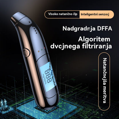 🍷 Visoko natančen prenosni alkotester – izmerite raven alkohola pred vožnjo