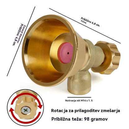 💦【Kupite 1, dobite 1 gratis】Nastavljiva medeninasta namakalna šoba za kmetijsko škropilnico 🌾