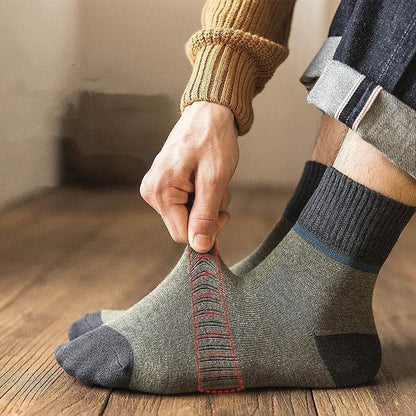 😍🧦 【Kup 10 par, otrzymaj 10 par gratis 】 Ciepłe wełniane skarpetki antybakteryjne i dezodorujące na jesień i zimę