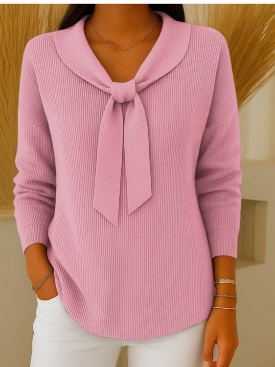 Ženski pulover z dolgimi rokavi (S-5XL), ohlapen in priložnosten,