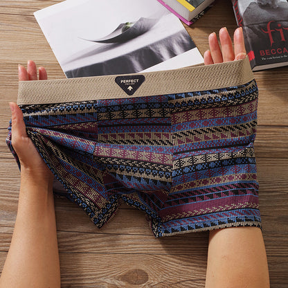 🏆【50-90kg】Nowa męska bielizna z bokserkami w stylu retro