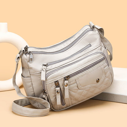 💥👜2025 Nowa modna, pojemna, miękka skórzana torba na ramię/torba listonoszka