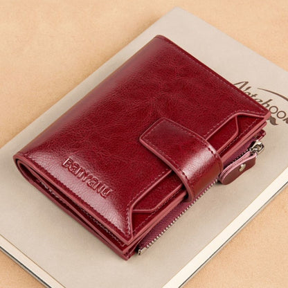 🔥 🔥Nowy model wiosna/lato damski portfel z miękkiej skóry, portfel na karty z wieloma przegrodami