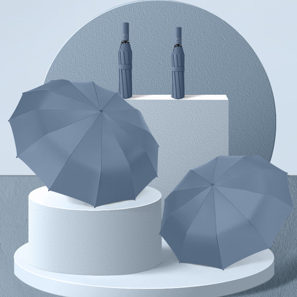 Nov popolnoma samodejni dežnik, izdelan na Japonskem, za dež in sonce