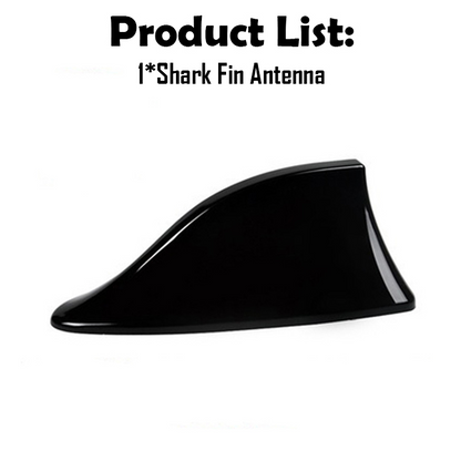 🚗 【Kup 1, a 1 otrzymasz gratis】🚗 Antena samochodowa w kształcie płetwy rekina z dekoracją, uniwersalna antena sygnału radiowego