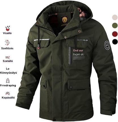 🔥✨【M–6XL】Új férfi őszi-téli kabát 2025 - Meleg, szélálló és vízálló