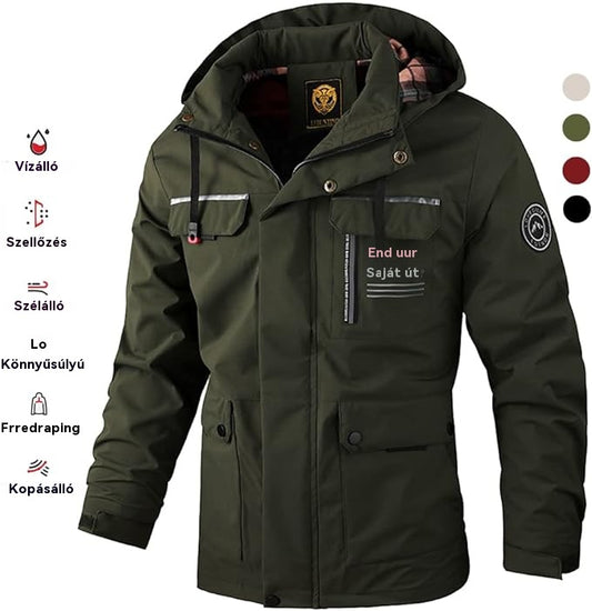 🔥✨【M–6XL】Új férfi őszi-téli kabát 2025 - Meleg, szélálló és vízálló