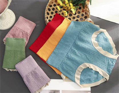 💘【6 kosov】Ženske hlačke za nadzor trebuščka z visokim pasom