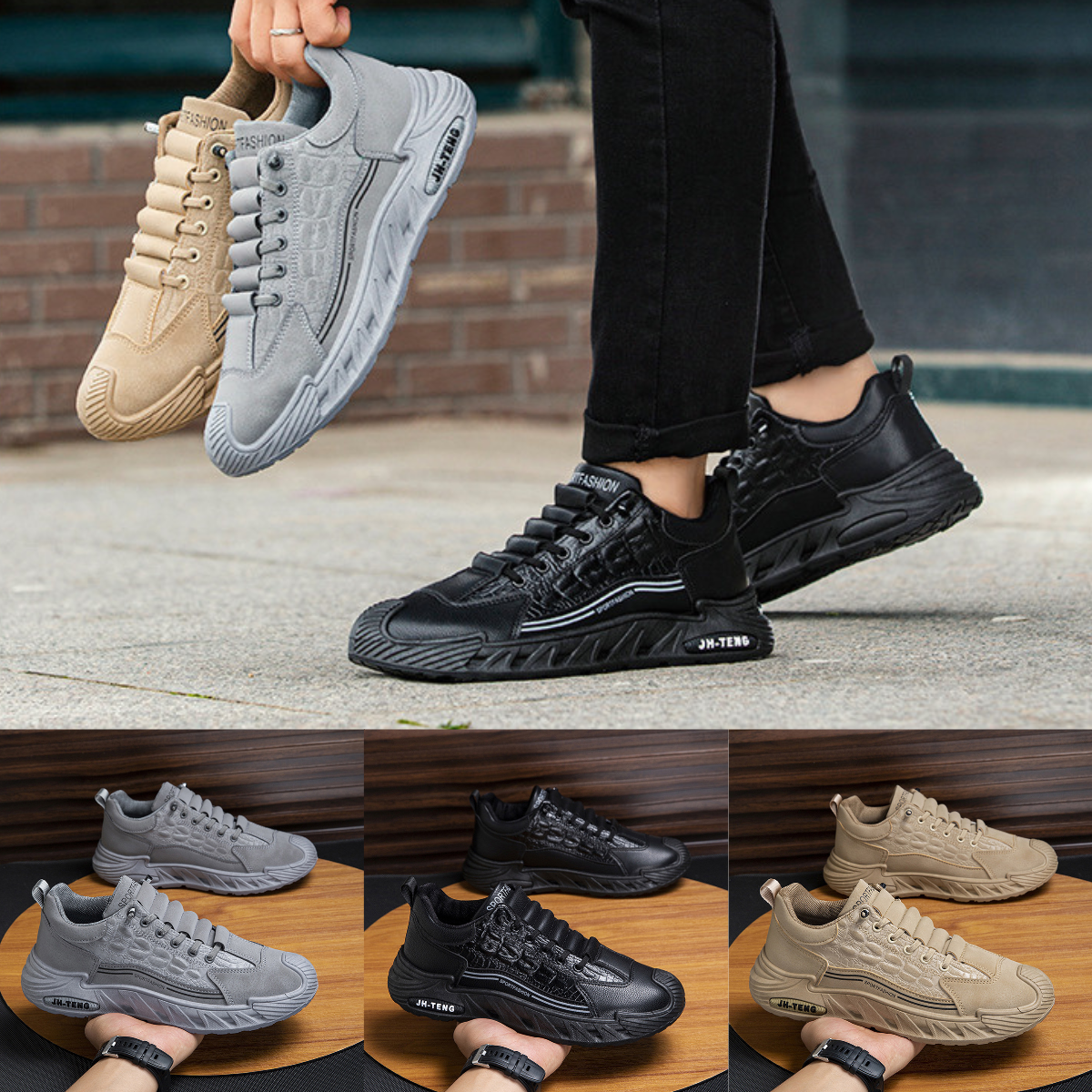 【39-48】Nova jesenska moška športna obutev za na prostem