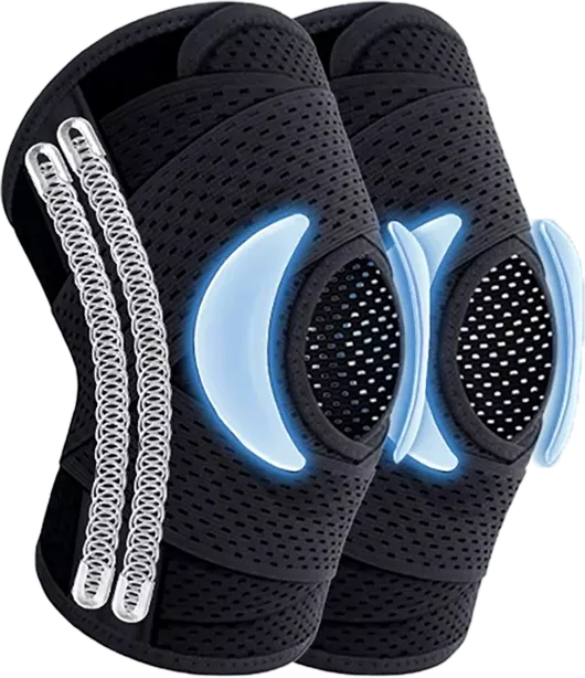 🦵【Vásárolj egyet, kapj egyet ingyen】 Kétkaros térdpad, alkalmas futásra, kerékpározásra, labdarúgásra és más sportokra