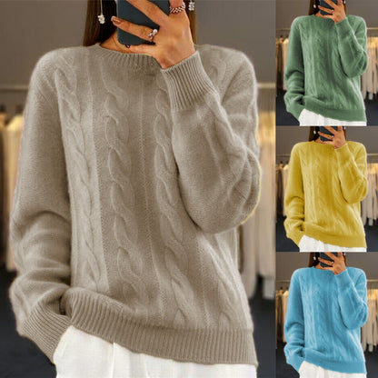 🔥🥼💖【Sezonski popust 】Zimski kašmir pulover 2025 · Topel in mehak za nošenje