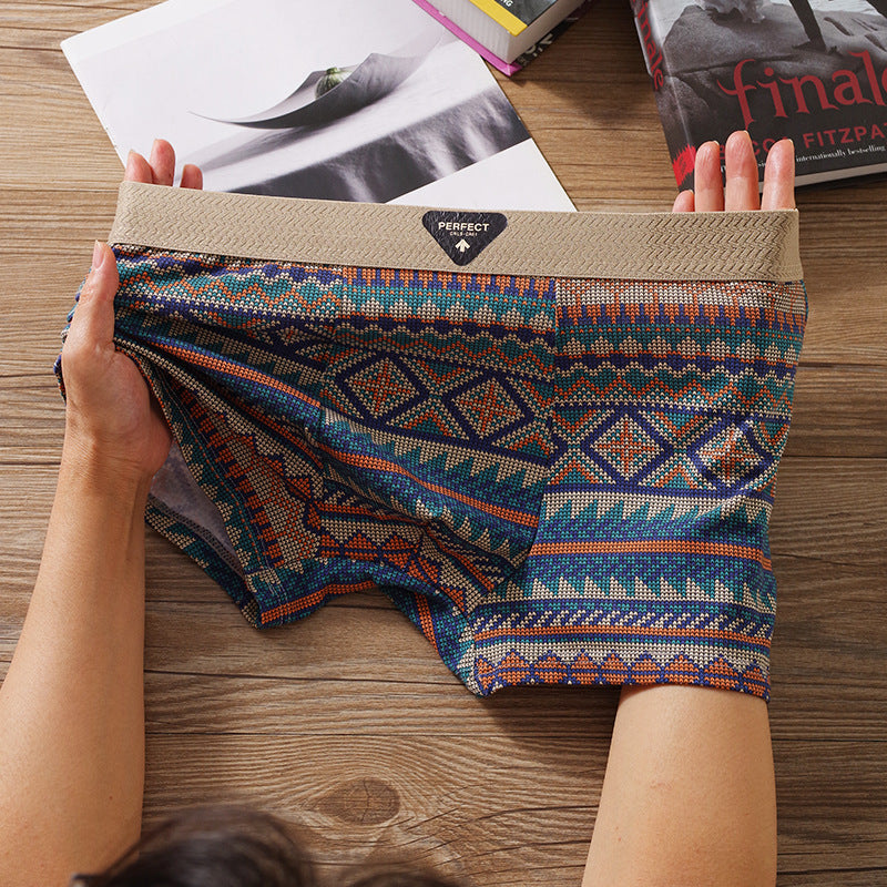 🏆【50-90kg】Nowa męska bielizna z bokserkami w stylu retro