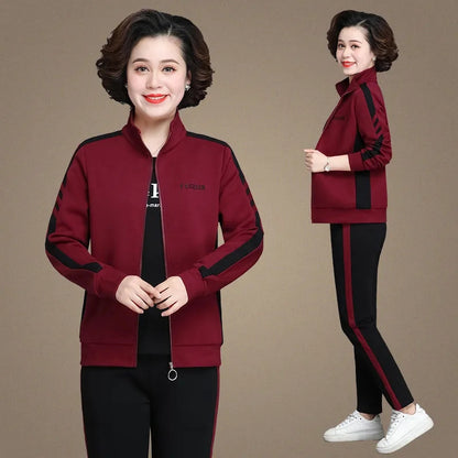 【M-5XL】 Őszi új divat alkalmi sportruházat