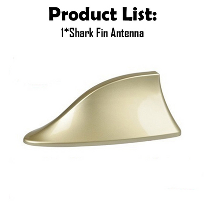 🚗 【Kup 1, a 1 otrzymasz gratis】🚗 Antena samochodowa w kształcie płetwy rekina z dekoracją, uniwersalna antena sygnału radiowego