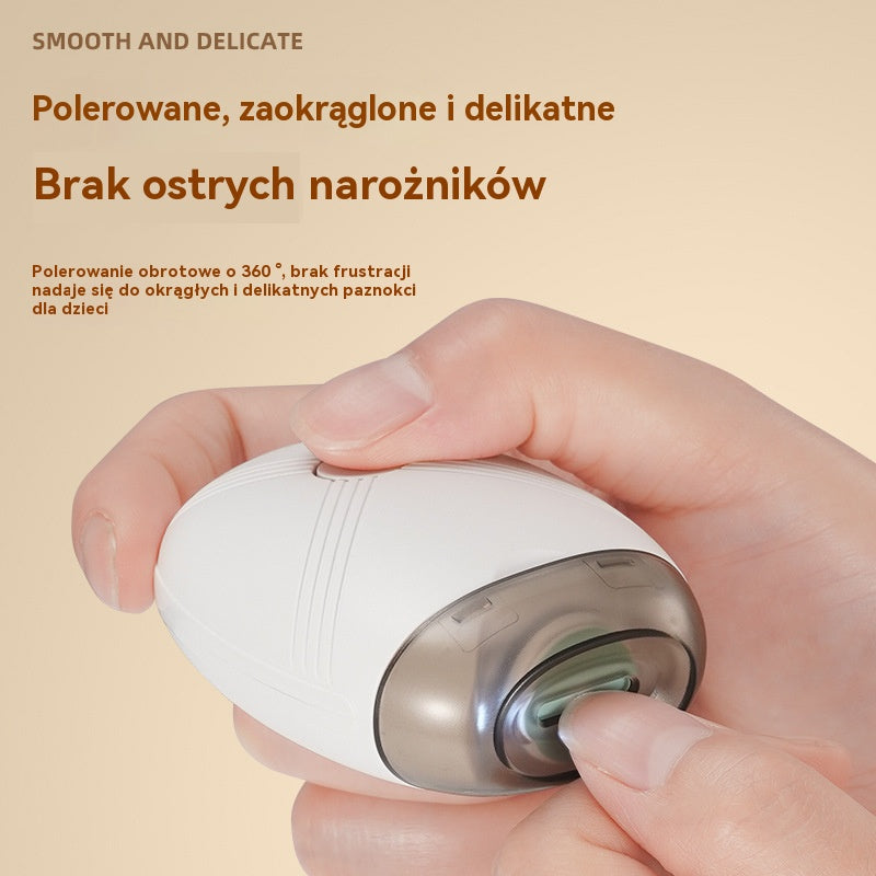 💅 Kup jeden, a otrzymaj drugi za darmo! ✨ Elektryczna lima do paznokci – cicha, bezpieczna dla niemowląt, delikatne i bezpieczne pielęgnowanie paznokci 👶🔧