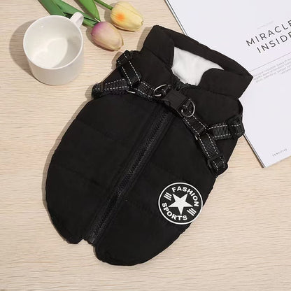 【Vroča prodaja】Jesenska in zimska smučarska oblačila za hišne ljubljenčke, vodoodporna in topla bombažna jakna za pse